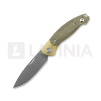 ACE Farley V2 Slipjoint, green micarta