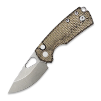 ACE Tipsy Green Canvas Micarta