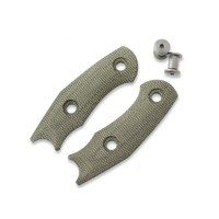 Handle kit for GMF1, green micarta