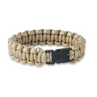 Survival Bracelet - Paracord - Coyote