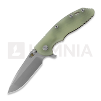 3.5 XM-18 Spanto, CPM 20CV, Stonewash, translucent green
