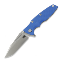 Eklipse 3.5 Fullered Skinny Harpoon Spearpoint, Working Finish/SW, Blue