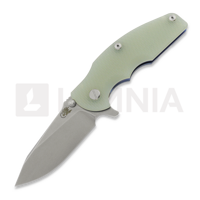 Jurassic Magnacut Slicer Flat Grind, Stonewash Blue, Translucent Green