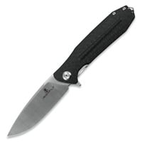 Ironfly - Zesty - Satin - G10 w/CF Texture, noir