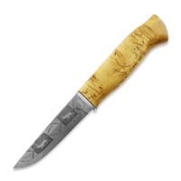 Damascus Knife, reindeer Pattern