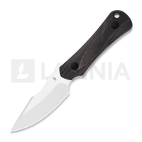 Bone AEB-L, Black Stabilized Wood, Satin