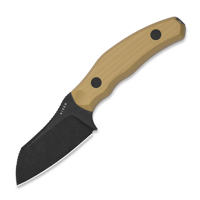 Bulldog Fix 14C28N, Brown G-10, Black Stonewash