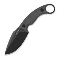 Kizer Cutlery - Cabox II, Black Micarta, Black PVD