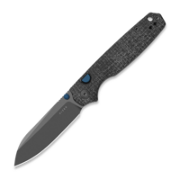Kizer Cutlery - Pokiman BLL AEB-L, Black Micarta, Gray PVD