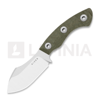 Rook AEB-L, Green Micarta, Satin