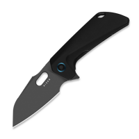 Takahe S35VN, Black Titanium, Matte DLC Ultra