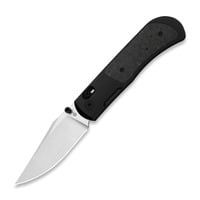 Tycho M390 Clip Point, Black Ti & Carbon Fiber, Stonewash