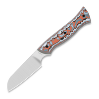 Kizer Cutlery - Whip Tail AEB-L, Multicolor Vortex Micarta, Satin