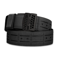 B1 BLACK LASER CUT MOLLE BATTLE BELT