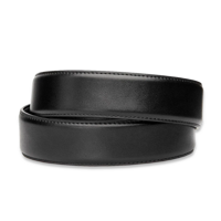 Black Leather Gun Belt