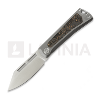 Geezer - Satin - Titanium + Copper CF Inlay