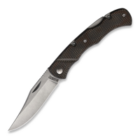 Marbles - Lockback with Brown Micarta