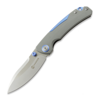 Maxace - Toucan, Grey G-10 & Blue Aluminum