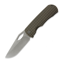 McNees Custom Knives - Little Dixon, Bronze Frag Titanium