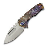 Genesis T S45VN Tumbled DP, Flamed & Blue 