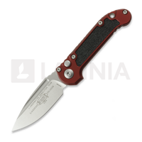 Microtech - Auto LUDT Gen III S/E Merlot Aluminum, Stonewash