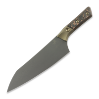 Microtech - Chef's Knife 8" DLC Signature Series Livewire Carbon