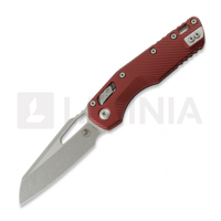 Microtech - MSI S/E, Merlot Fluted Aluminum, Apocalyptic