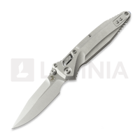 Microtech - Socom Delta Ram-Lok Spear Point Stonewashed, blue accents