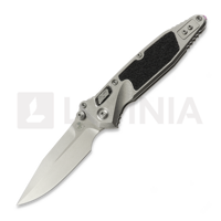 Microtech - Socom Ram-Lok Spear Point Stonewash Textured Inlay, purple accents