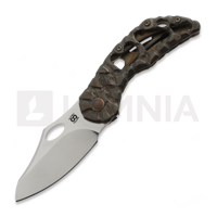 Busker CF Magnacut Semper, Antique Ti & Fatcarbon/Volcanic