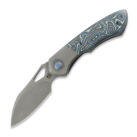 WhipperSnapper BL, Blue Swirl Carbon Fiber