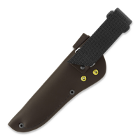 Peltonen Knives - Leather sheath for Sissipuukko M07, brūns