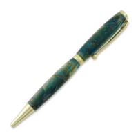 Pencil, stained birch, blue