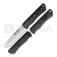 Bushcraft individual + G10 black/white scales