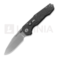 Evolution Drop Point, Titanium/Shred Carbon Fibre