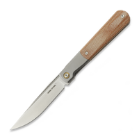 Real Barlow RB-7, Titanium & Natural Micarta