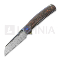 Reate - Jack 2.0 Damasteel, Lava Flow Fat Carbon