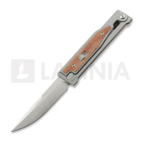 OG EXO Elmax Drop Point, Orange Micarta