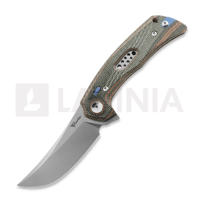 PL-7, Red/Black Micarta, Satin