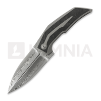 T4000 Damasteel, Gray Titanium & Marble Carbon Fiber