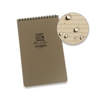 Rite in the Rain - 5 x 8 Top Spiral Notebook, Tan