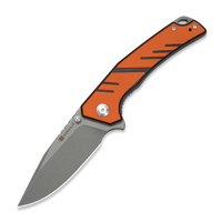 Quirk, Orange & Black G-10, Stonewash