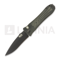 Strat Ops Auto S35VN Black Micarta