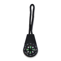 Zipper Pull Compass, 2 Pack