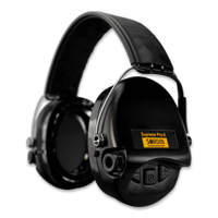 Sordin - Supreme Pro-X LED, Hear2, Leather band, GEL, black