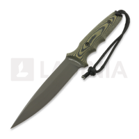 Spartan Blades - Harsey Clandestina, Black/Camo, Black Kydex