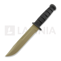 KA-BAR, Flat Dark Earth, Black, Leather