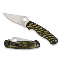 Spyderco - Para Military 2 Salt, Magnacut, Yellow Black G-10