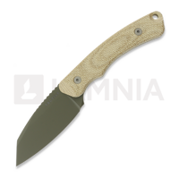 Tactile Knife - Redhawk - Green Cerakote - Micarta, natural