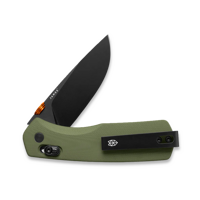 The Carter - OD Green / Orange / Black / G10 / Straight